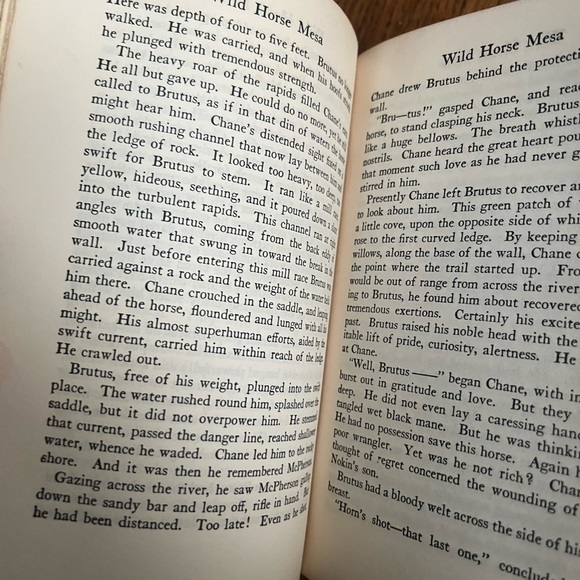 Rare WILD HORSE MESA New York: Grosset & Dunlap, 1952. Vintage Hardcover Book - Picture 7 of 9